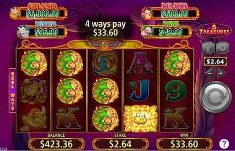 5 treasures slot machine|jeu gratuit 5 treasures.